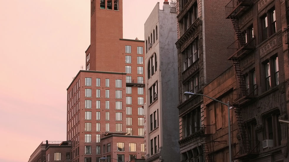 Urban Skyline View